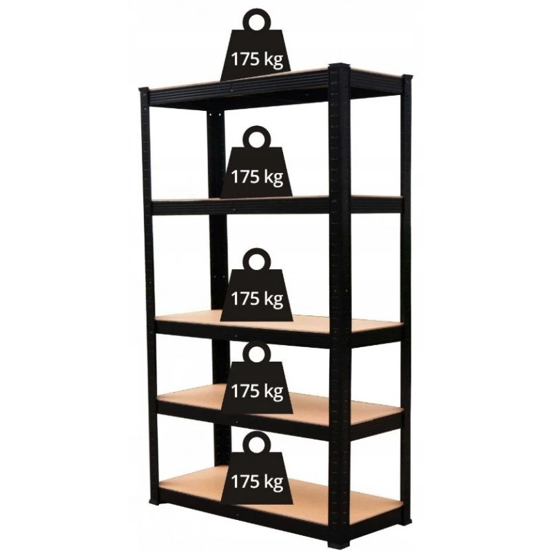 Prateleira de armazenamento Topeshop P9040 Prateleira para ferramentas de jardim autónoma aço galvanizado, MDF