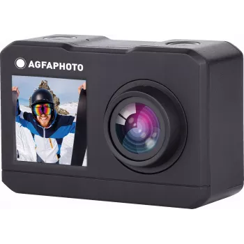 Action cam AgfaPhoto Action câmara de ação 16 MP 2K Ultra HD CMOS Wi-Fi 58 g (AC7000BK)