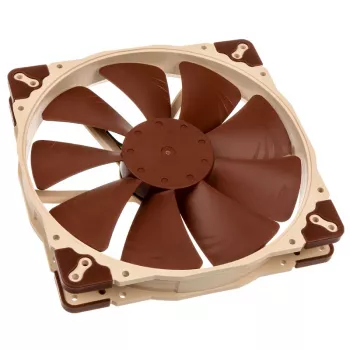Ventoinha de caixa de computador Noctua NF-A20 5V PWM, 200 mm, 5 V, PWM, 350–800 rpm, 146,9 m³/h, 18,1 dB, rolamento SSO