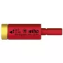 Adaptador de binário Wiha easyTorque 1,2 Nm vermelho/amarelo para SlimBits SlimVario