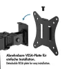 Suporte para monitor 17-32, máx. 9 kg, preto
