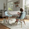 Secretária infantil ergonómica de altura ajustável Ergo Office, cinzento, máx. 100 kg, ER-417 2cz