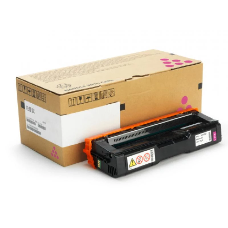 Ricoh SP C252 cartucho de toner magenta de alto rendimento 407718, 6000 páginas
