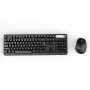 Inca IWS-549U Teclado Rato incluído Office RF sem fios USB QWERTY turco preto
