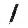 Tracer PowerGear preto 5 tomadas AC 1,5 m 2300 W