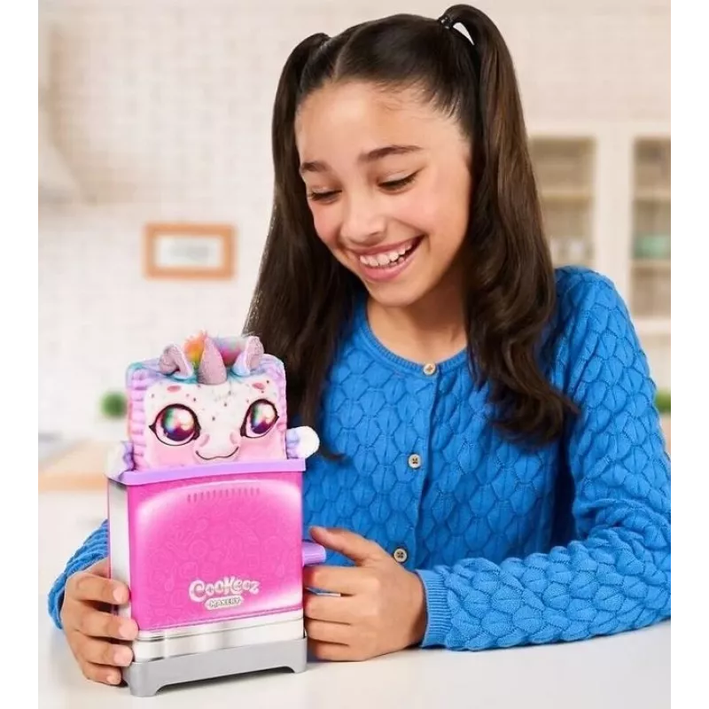 Peluche com aroma Toast Cookeez Makery brinquedo da Cobi MO-23522, peluche com aroma