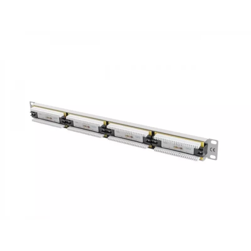 Patch panel 1U Lanberg PPU6-1024-S