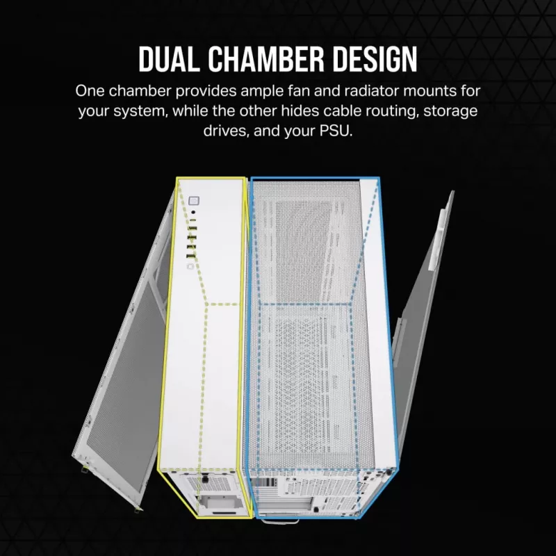 Corsair 6500D AIRFLOW Midi Tower branco