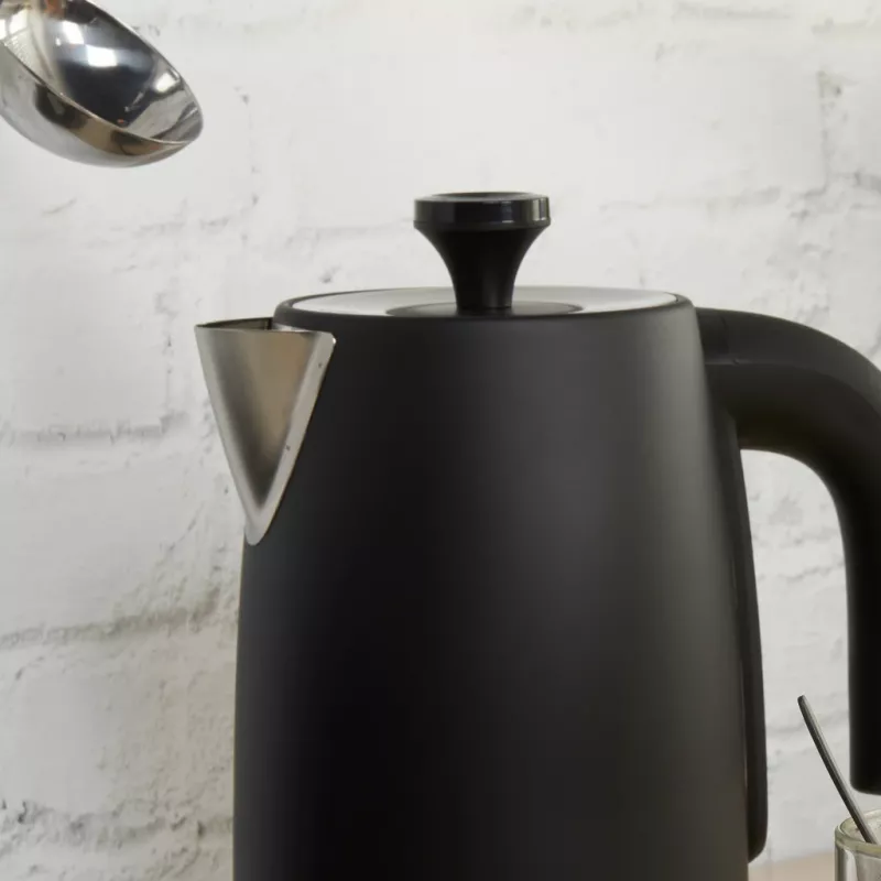 Chaleira Petra 1,7 l 3 kW preto mate