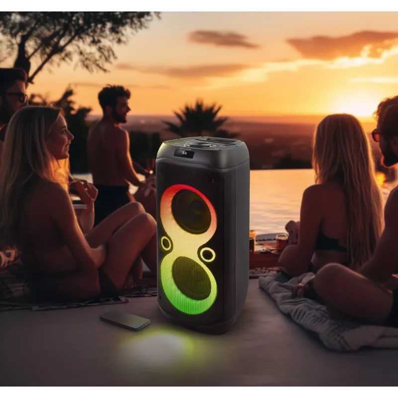 Muse M-1937 DJ altifalante portátil/para festas Preto 600 W