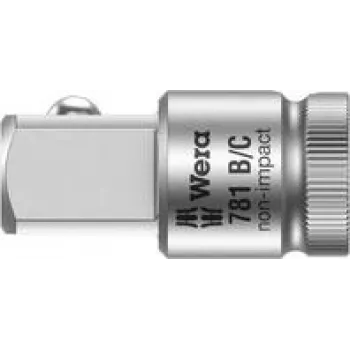 Wera 781 B/C 05042673001 porta-pontas, quadrado exterior de 3/8 polegadas