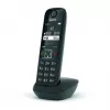 Telefone analógico/DECT Gigaset AS690HX Auscultador sem fios com identificação de chamadas Preto