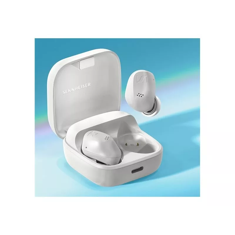 Sennheiser Auscultadores | Accentum | Bluetooth | In-Ear | Microfone | Cancelamento de ruído | Sem fios | Branco