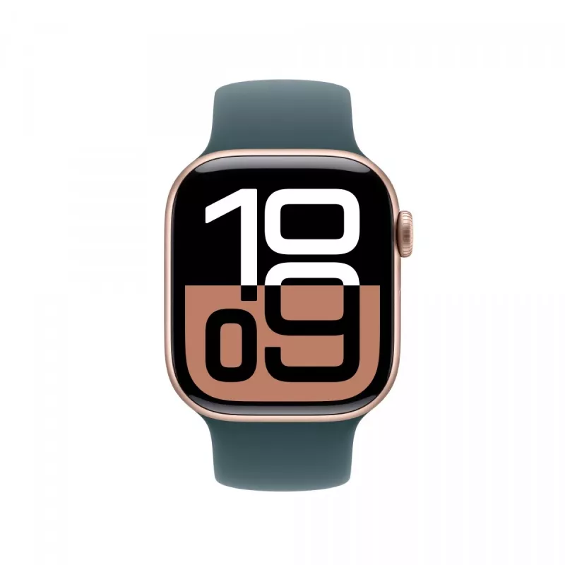 Pulseira Apple MXLA3ZM/A acessórios smartwatch verde fluoroelastómero