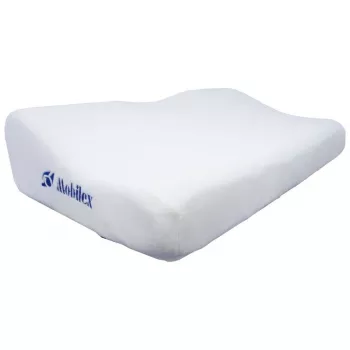 Almofada ortopédica Mobilex SoftSleep tamanho L, espuma ergonómica, 500×300×120 mm, densidade 50 kg/m³