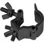 Braçadeira para iluminação EUROLITE TPC-20S preta para montagem em treliças e tubos