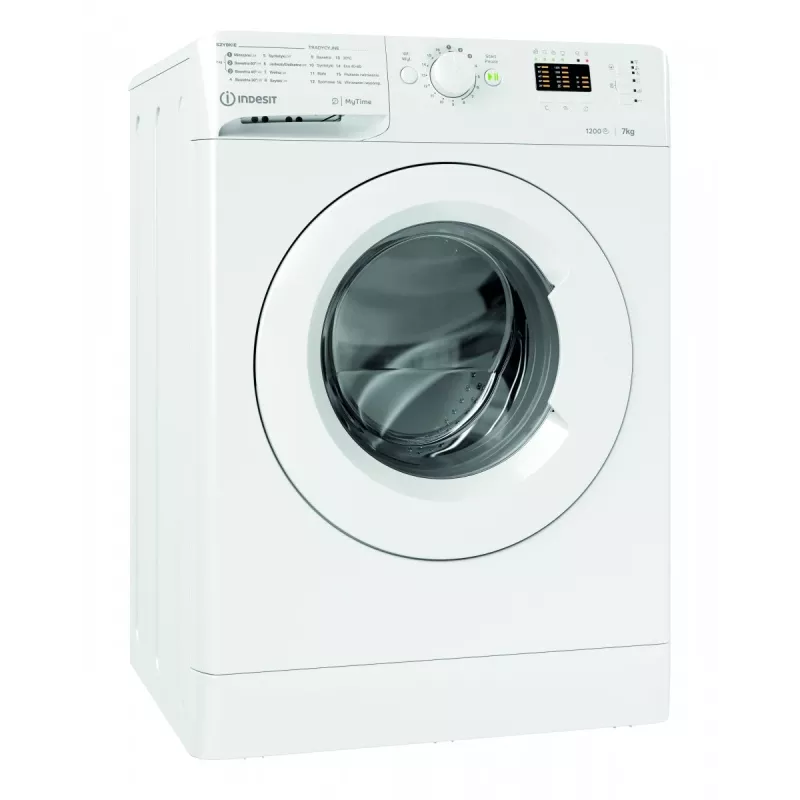 Máquina de lavar roupa INDESIT MTWA71252WPL, 7 kg, carga frontal, classe energética E