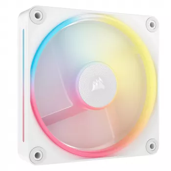 Ventoinha de caixa CORSAIR iCUE LINK LX120-R RGB 120mm ARGB Reverse Blade - branco