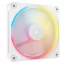 CORSAIR iCUE LINK LX120-R RGB Reverse Blade PWM ventoinha para caixa, 120 mm, branca