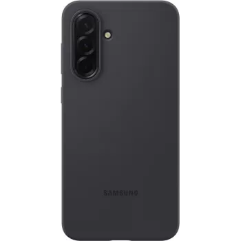 Capa protetora de silicone para Samsung A36 da Samsung, preto, modelo EF-PA366CBEGEU