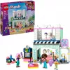 LEGO Friends conjunto de brincar Salão de cabeleireiro e loja de decoração 42662 – mini bonecas, cenário de salão, acessórios
