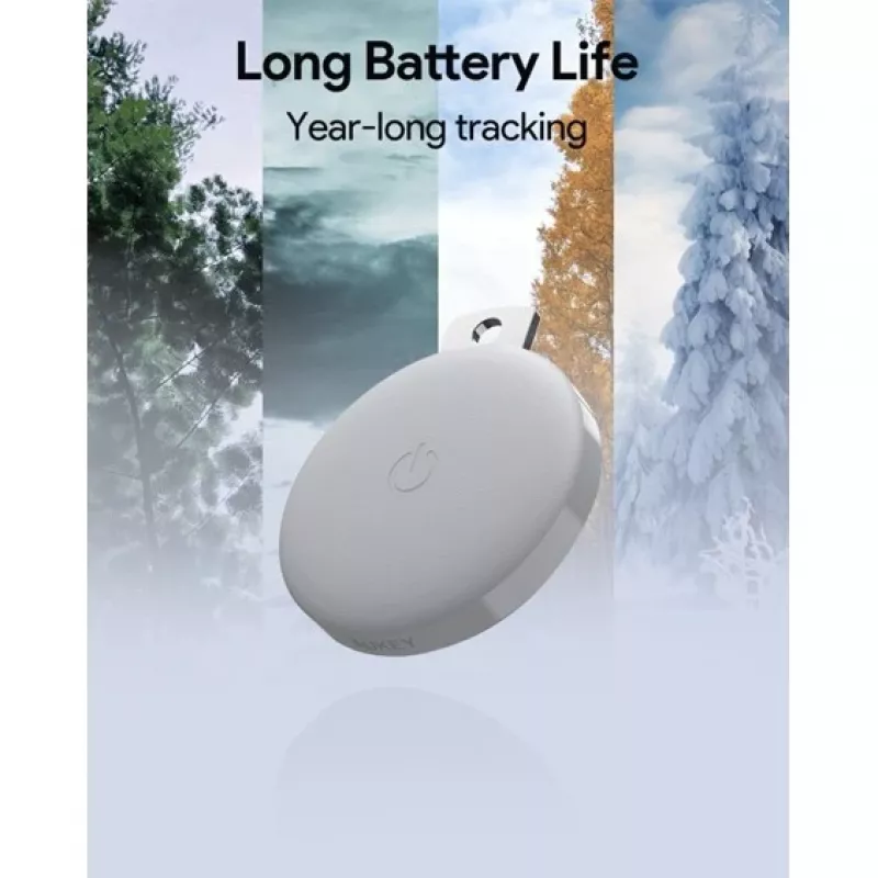 AUKEY Smart Mini Air Tag Rastreador Bluetooth para Apple Track Mate 1 Série TM-10