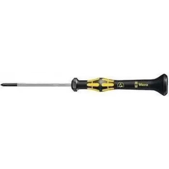 Chave de fendas micro Wera 1555 ESD PZ 0 x 60 mm (05030115001)