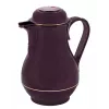 Garrafa isotérmica ROTPUNKT 330-16-04-0 1 L, vermelho cereja, mantém quente 24 h, frio 36 h