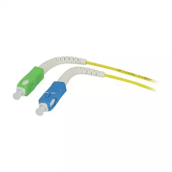 Synergy 21 Cabo de patch de fibra ótica 1 fibra 1,5 m SC-SC APC 9/125 µ OS2 G657A2 AD 2 mm flexível - fibra monomodo - 1,5 m