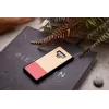 Capa para smartphone man and wood para Galaxy Note 9 – preto, design em faixas largas