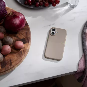 Capa de proteção robusta Apple para iPhone 17 – MagSafe e controlo da câmara, cinzento Alpine, compatível com até 16 cm (6,3 polegadas)