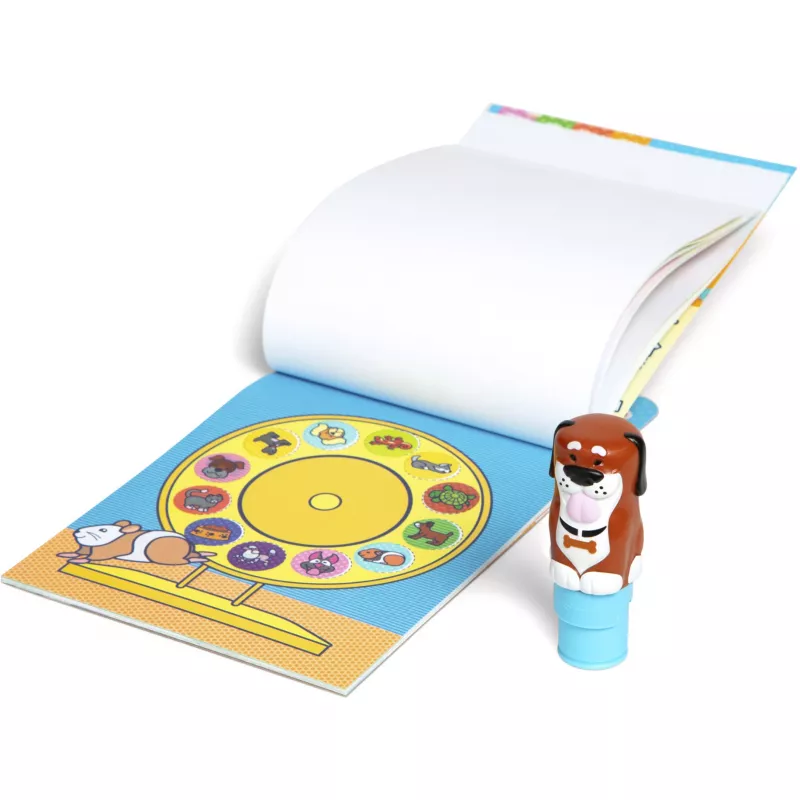 Conjunto de bloco de atividades com autocolantes da Spinmaster — MAC STW StckrWowActivityPadStDog GML (bloco de atividades com autocolantes)