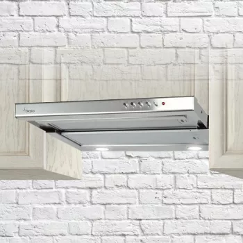 Exaustor Akpo WK-7 Light 60 semi-integrado (extrátil) em aço inoxidável