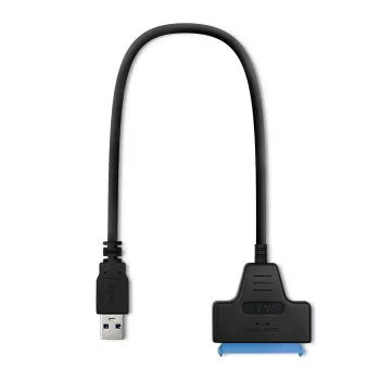 Adaptador QOLTEC 51855 — adaptador externo M.2 NVMe/NGFF para USB 3.0, 10 Gbit/s, para unidades de 2,5