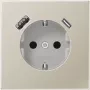 Jung ES1520-15CA Tomada SCHUKO com USB tipo AC (ES1520-15CA)