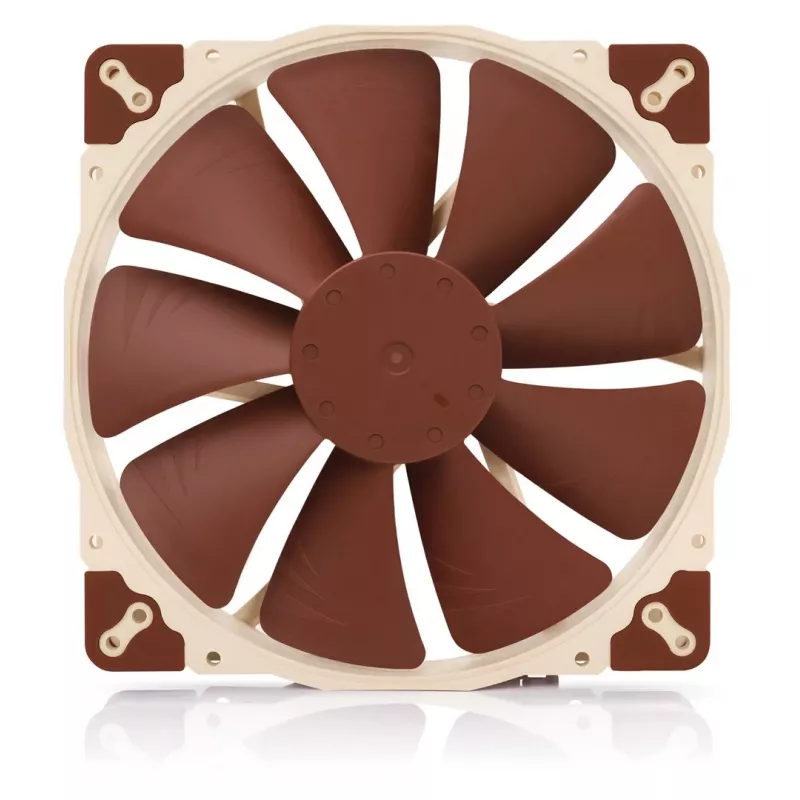 Noctua NF-A20 5V ventoinha de caixa, 200x200x30 mm, 5 V, 3 pinos, bege/castanho