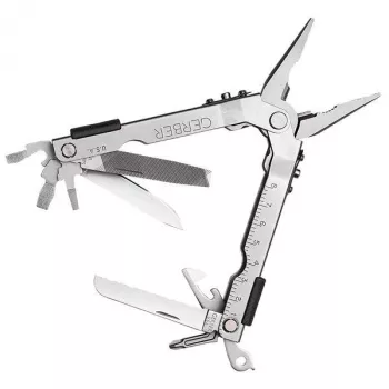 Gerber Industrial Multi-Plier 600 - multi-ferramenta Needlenose em aço inoxidável