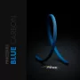 Manga MDPC-X Medium - Blue Carbon, 1m
