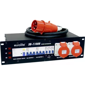 EUROLITE SB-1100B Distribuidor de corrente (MPN 30248376) 16A 230V
