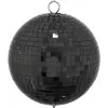 Bola de espelhos EUROLITE 15 cm preto — bola de discoteca para efeitos de luz