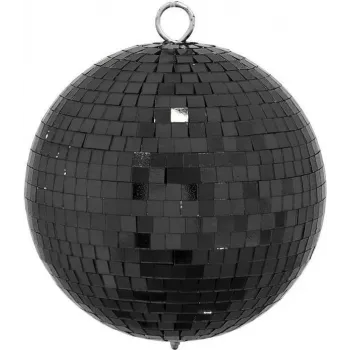 Bola de espelhos EUROLITE 15 cm preto — bola de discoteca para efeitos de luz