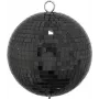 Bola de espelhos EUROLITE 15 cm preto — bola de discoteca para efeitos de luz