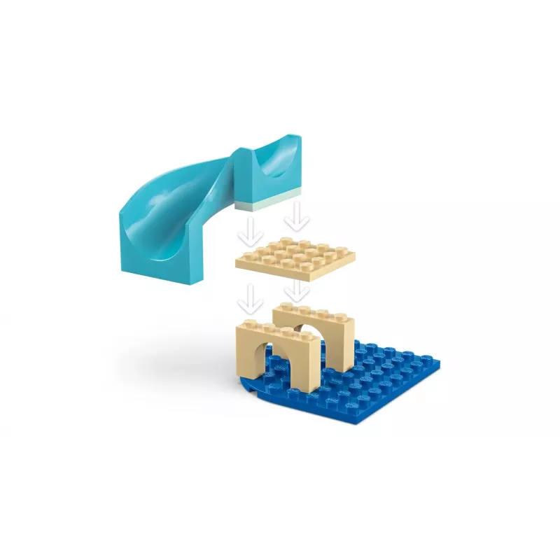 LEGO GABBY’S DOLLHOUSE 11204 aventura no aquário da Gabby sereia