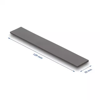Almofada térmica DeLOCK 18478 3 W/m·K cinzento 20x120x3 mm