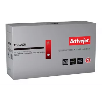 Toner ActiveJet para Lexmark E260/E260A11E preto — 3500 páginas, compatível, embalagem individual