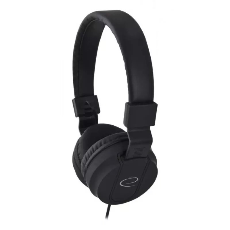 Auscultadores ESPERANZA BONGO EH212K — com fios, arco de cabeça, 20–20000 Hz, cabo de 1,5 m, preto