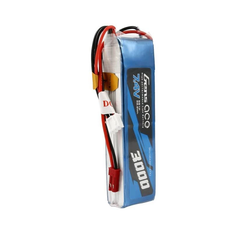 Bateria Gens Ace 3000mAh 7,4V 1C 2S1P LiPo