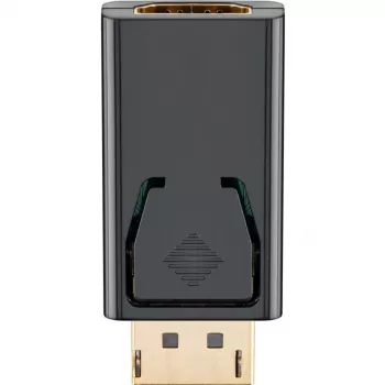 Wentronic Goobay adaptador DisplayPort para HDMI 1.1, conector fêmea HDMI standard (Type A) - conector fêmea HDMI standard (Type A) > ficha DisplayPort (51719)