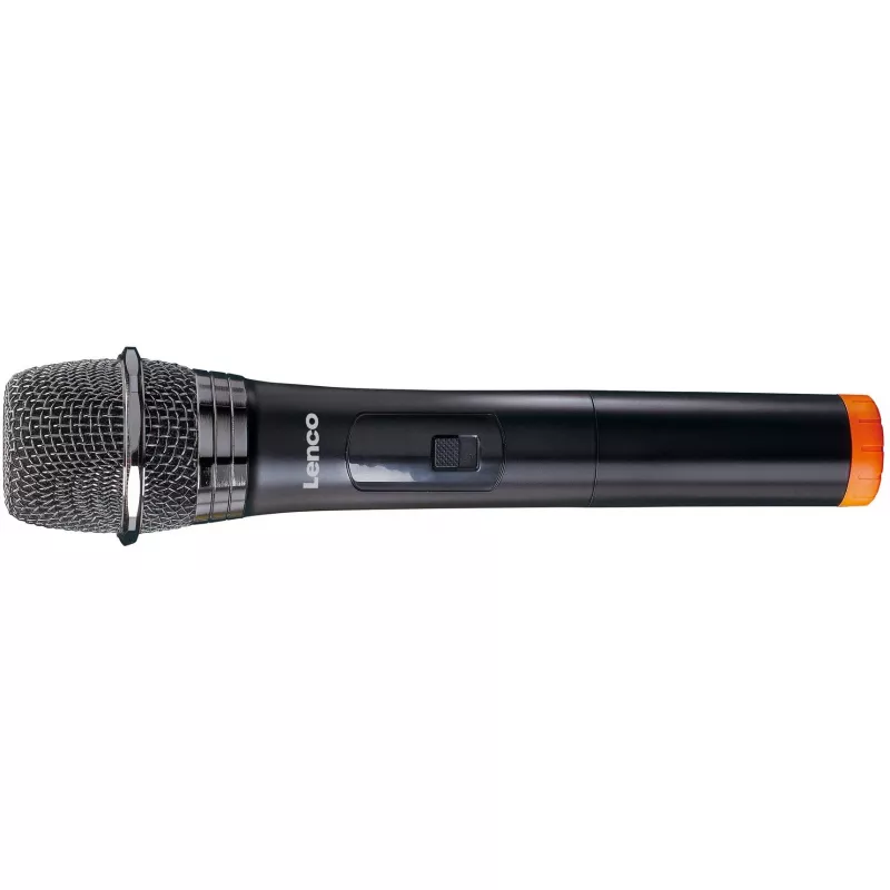 Microfone de palco Lenco MCW-020BK