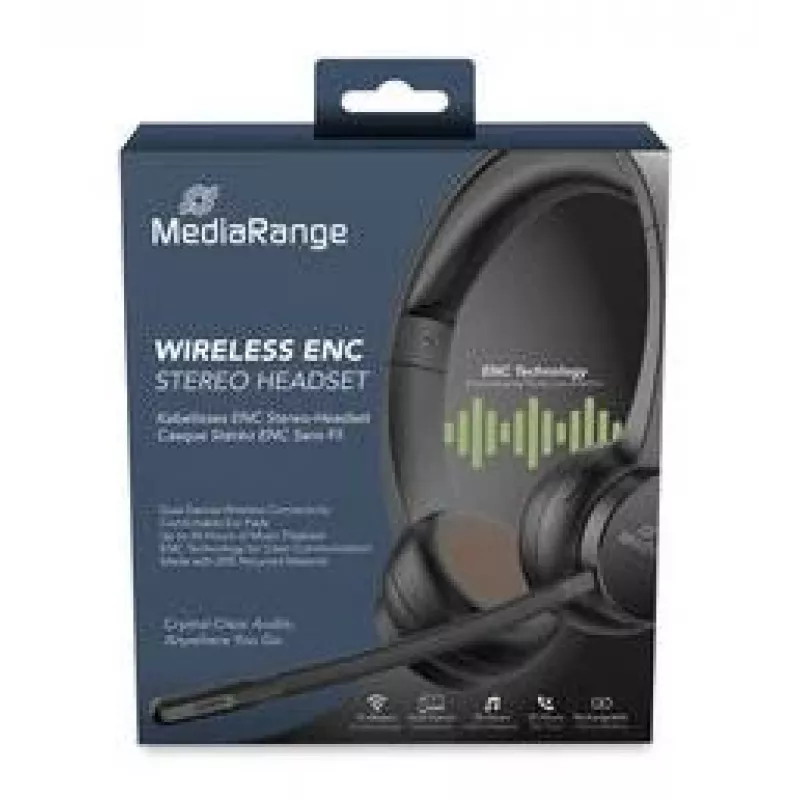 Headset sem fios Enc STEREO/MROS307 Mediarange